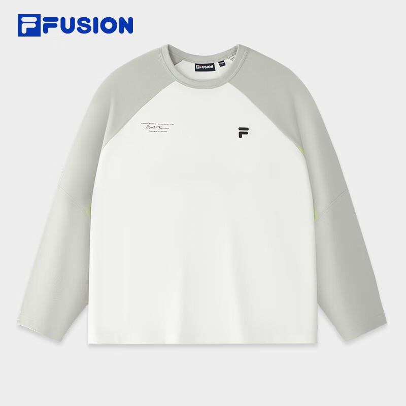 FILA FUSION Unisex Knit Long-Sleeve T-Shirt L