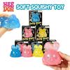 Schylling Needoh Jelly Hops Rabbit Shape Tpr Squishy Toy Safety Non-Toxic Knead Stretch Relief Pressure Heal Relax Leisure Gift