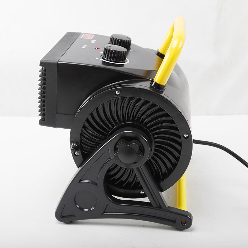 Silent 3kw Floor-Standing Indoor Fan Heater for Home & Industrial Use