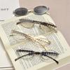 Oval Sunglasses Women Metal Frame Brand Sun Glasses Luxury Brand Chic Eyeglasses Ocean Film Shades Framelss Oval Eyewear
