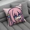 BBocchi The Rock Pillow Case For Home Bedroom Car Office Decoration Living Room Sofa Cushion Cover Suitable
