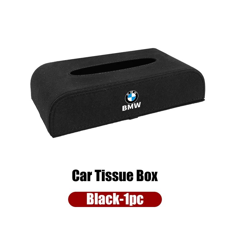 

2025 Leather Car Armrest Tissue Box Holder Paper Storage BagTissue For BMW X1 X2 X3 X4 X5 X6 X7 F31 F48 F01 E90 E60 F10 E39