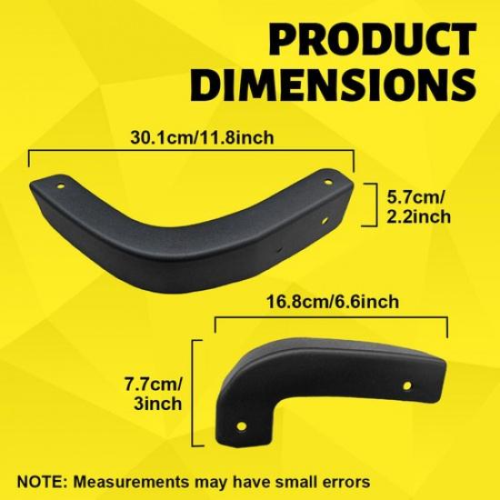 4PCS Mud Splash Guards Fender Flaps For Chevrolet Silverado   -2024