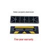 Rubber and Plastic Wheel Chock for Garage