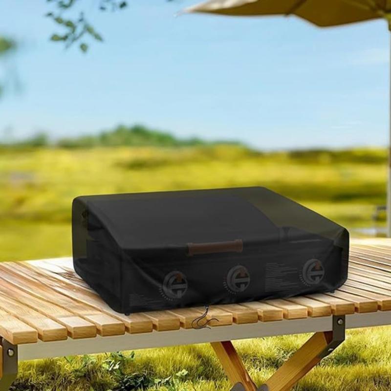 Copertura per Griglia BBQ Pieghevole Portatile Resistente allo Strappo, Copertura Impermeabile Protettiva per Piastra, Attrezzatura da Cucina per Interni ed Esterni