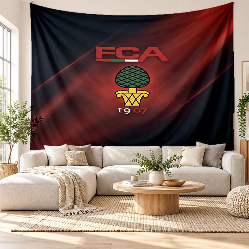 FC Augsburg FC Wall Tapestry, Soft Fabric Wall Hanging, Decorative Backdrop For Bedroom Home Wall Art