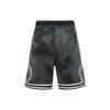 Jordan Logo Print Striped Straight-Leg Elastic Casual Shorts Men Bottoms Black DZ0563-022