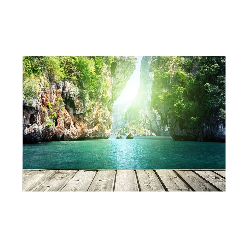 Doğal Manzara Arkaplanı Ahşap Zemin Fotoğraf Arkaplanı Bebek Duşu Doğum Günü Partisi Malzemeleri Dekor Afiş Fotoğraf Kabini Aksesuarı