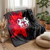 Stade Rennais FC Soft Flannel Fleece Blanket Lightweight Cozy Warm Throw Blanket For Sofa Bed Home Decor