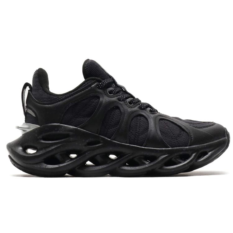 Li Ning Arc Ace 2019 New York Fashion Week Runway Series Cushioning Running Shoes Women Running Shoes Black ARHP308-1