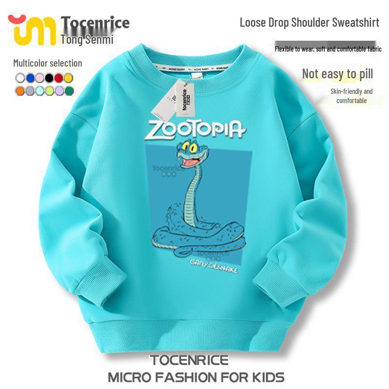 Zootopia 2 Fleece-Kapuzenpullover – Charakterkollektion für lässige Kinderkleidung