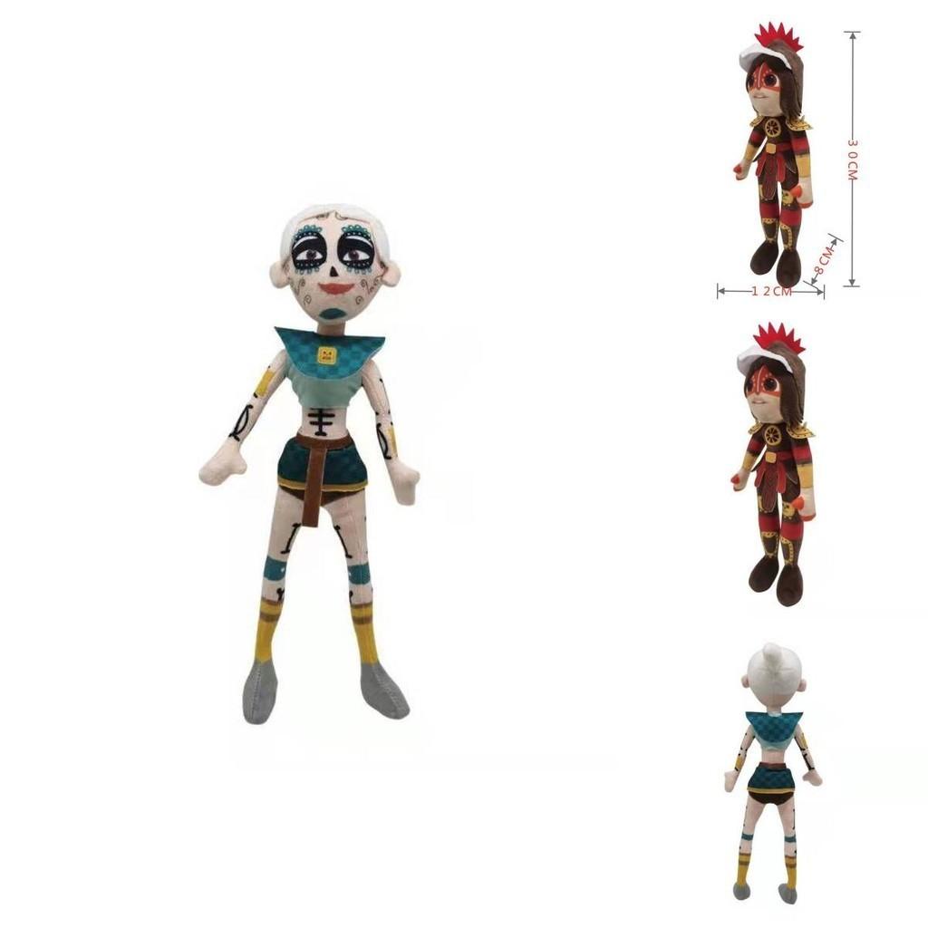 Maya And The Three Plush Toy Soft And Cute Chiapa Warrior Stuffed Doll Toy