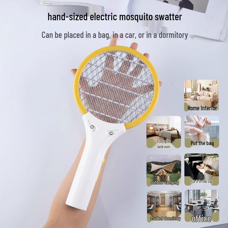 Rechargeable 2025 Electric Mosquito Swatter & Killer Lamp: Safe Household Repellent for Babies & Pregnant Women