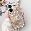 Cover For Tecno Pova 5 Case LH7n Silicone Cute Cat Fashion Flowers Luxury Painted Casing For Techno Pova 5 Phone Case Bumper