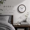 DEMI Wall Clock Natural Wood Natural Minimalist Glass Silent No White Scandinavian Stylish Wall Wood Easy To Interior Battery for Living Lounge LOUS.