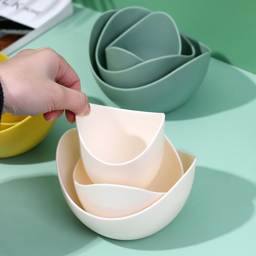 3!3PCS!3x Plates Pieces!Pack Trays 3 Nuts Dishes of Bowls