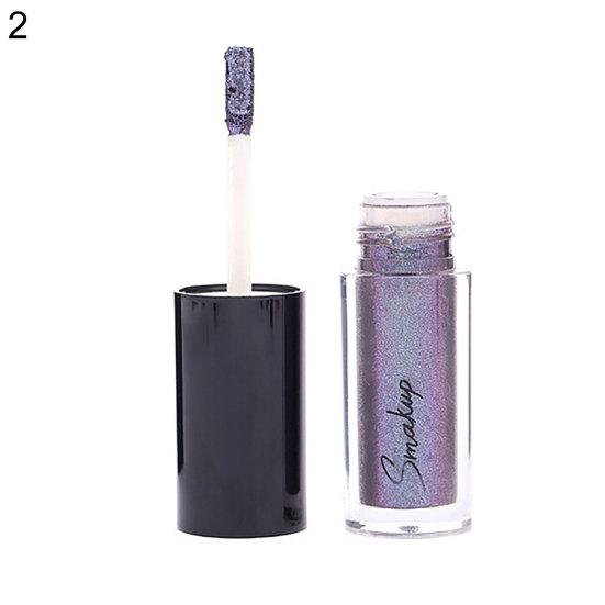 10 Farben Glänzender Glitzer Langlebiger Flüssiger Lidschatten Perlglänzendes Augen-Make-up Kosmetik