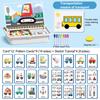 Cartoon Magnetic Puzzle Board Game Dress-up Dinosaur Vehicles Animal Preschool Learning