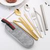 Korean Style Stainless Steel Portable Cutlery Set