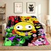 Happy Faces Flannel Blanket Throw Blanket Soft Warm Sofa Bed Camping home Decor Unique Christmas Gift C9261516