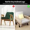 Splint-type Furniture Riser Moisture-proof Base Furniture Heightening Leg Pad Bed Leg Mat  Table
