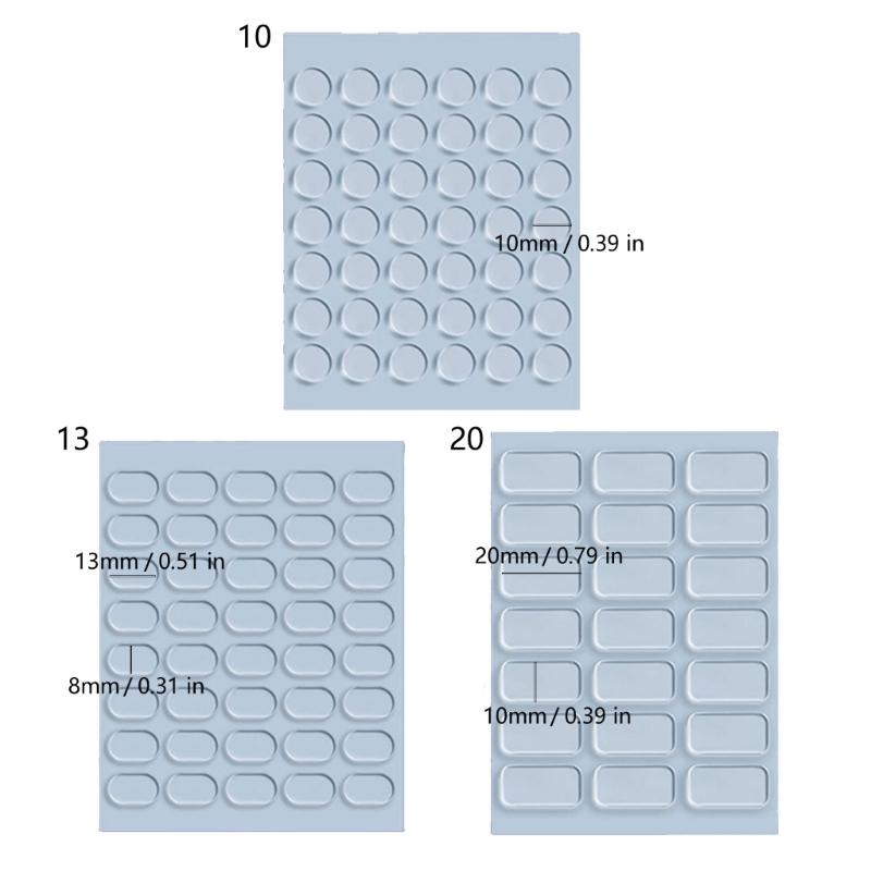 Double Sided Dots Tape Invisible Clear Adhesive Dots Sticker Strong Adhesion for Display Toy Models and Cartoon Figures