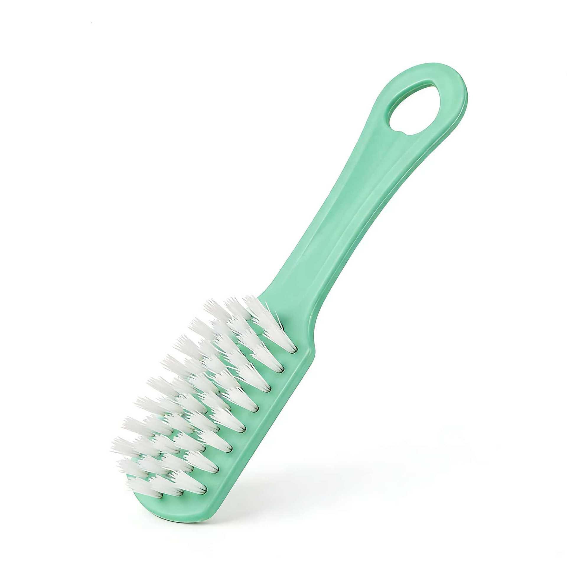 

Multi-functional Soft Bristle Clothes & Shoe Brush for Laundry, Bathroom & Cleaning Use Small синій