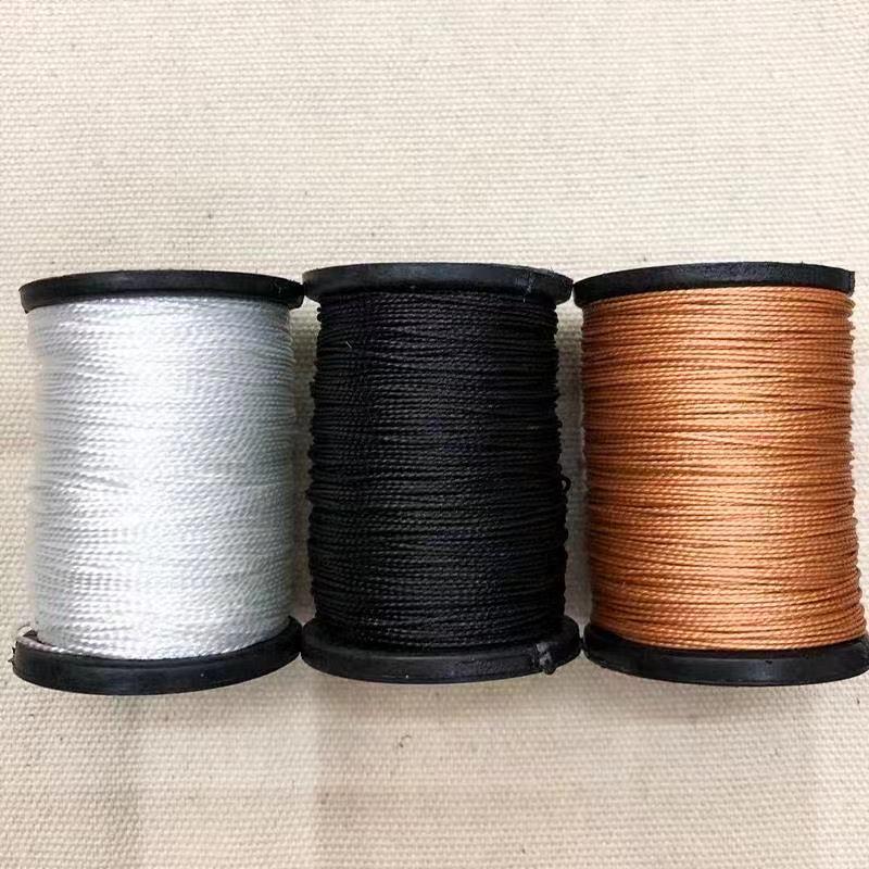 Shoe Repair Nylon Thread: Upper Sole, Black/White/Brown, Awl Binding, Mending Thread In Stock