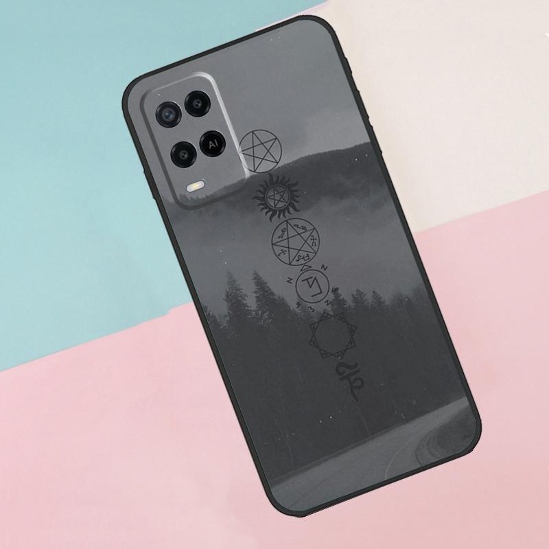 Supernatural For Oppo A18 A38 A78 A98 A96 A58 A17 A77 A80 A40 A60 A16 A76 A74 A94 A54 A15 A57S Phone Case