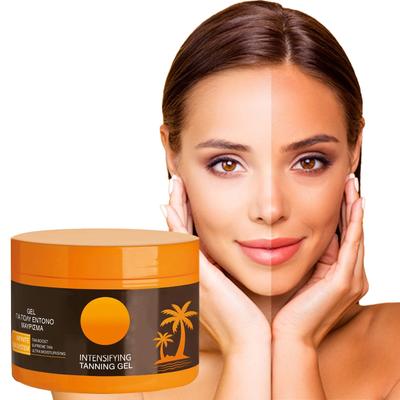 Intensive Tanning Gel Natural Tanning Accelerator Paste Gel Tanning Creams For Sunbeds & Outdoor 150g