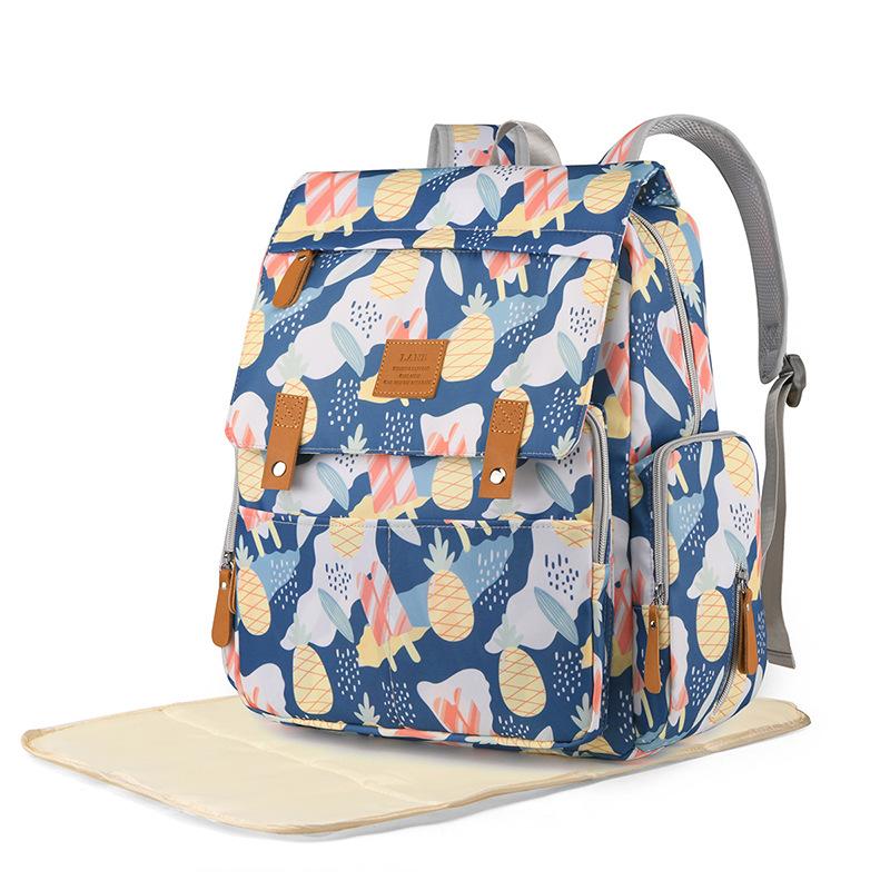 Trendy Mommy Bag New Year Fashionable Multi Functional Large Capacity Mom and Baby Portable Outing Mother and Baby Bag