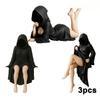 Halloween Mysterious Statue Black Robe Queen Ornament Decoration Figure Handicraft Art