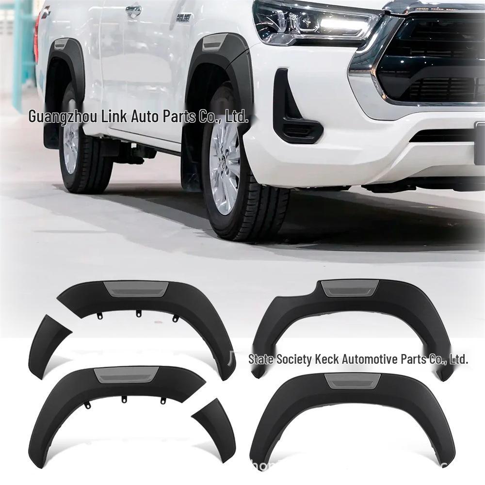 Toyota Hilux REVO Off-Road Fender Flares 2015-2021 with Reflectors