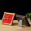 Vintage Schmuckständer, Fotorahmen im europäischen Stil, Aufbewahrungstablett für Ringe und Schmuck, Ausstellungsornamente für Schminktisch