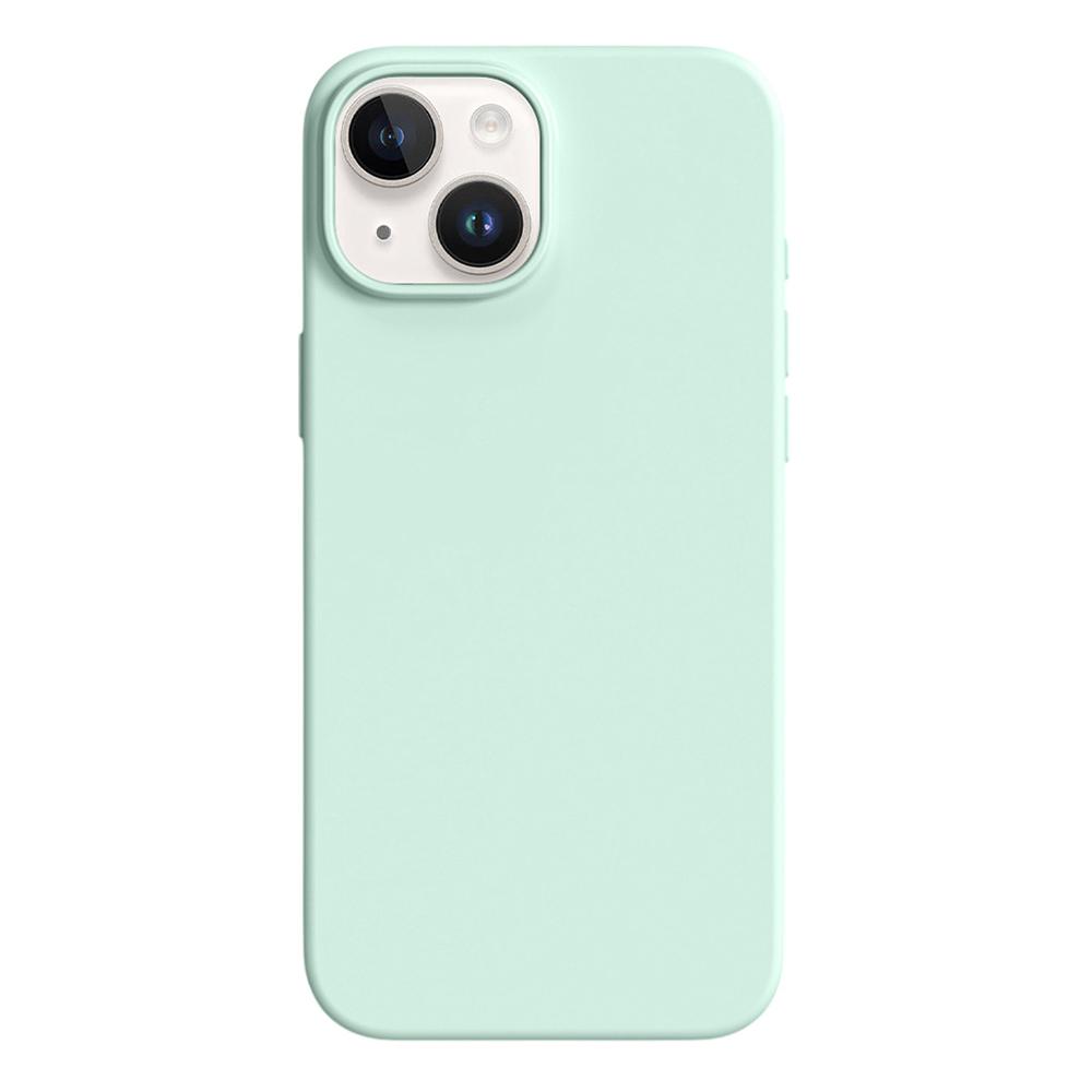 For iPhone 14/13 Case Ultra Thin Liquid Silicone+PC Anti-Scratch Phone Cover