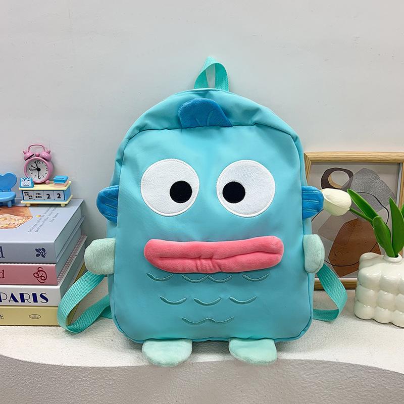 2025 Funny casual cute cartoon backpack primary school students large capacity lightweight backpack trendy school bag