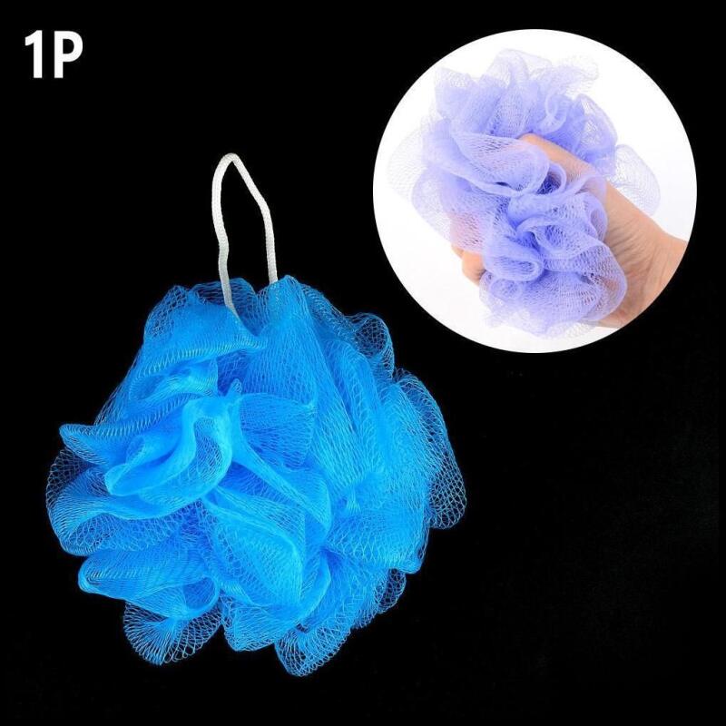 

Soft feel of silicone clubbed shower ball when removed