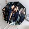 1PC Vampire Diaries Series Automatic Umbrella - Suitable Travel Outdoor Portable Umbrella Birthday Gift Daily Essentials