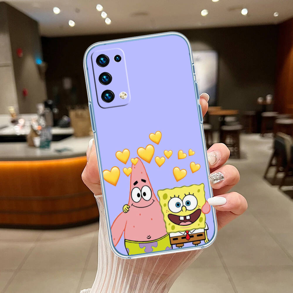 SpongeBob Patrick Star Phone Case for Motorola Edge 20 30 S30 40 50 Fusion Lite Plus Pro Neo Ultra One Hyper Power Action Zoom Macro Vision