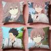 Popular AASilent Voiceed Cushion Cover Premium SkinFriendly Pillow Case MultiPurpose for Home Office Travel