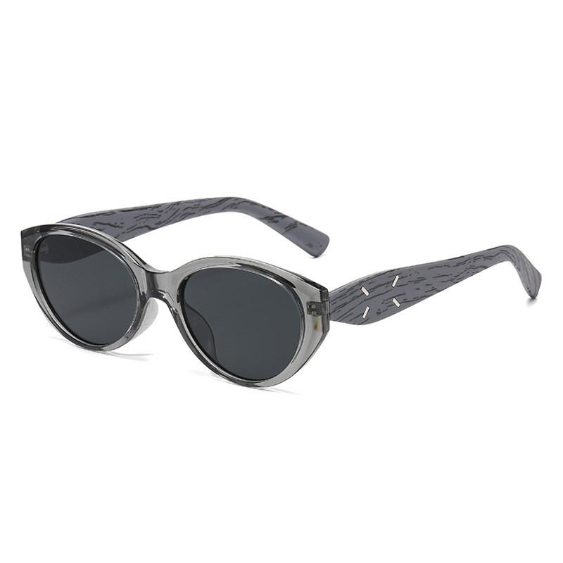 Cat Eye Sunglasses With Uv400 Protection For Summer Outdoor Activities ClearGrayFrameGrayLegs