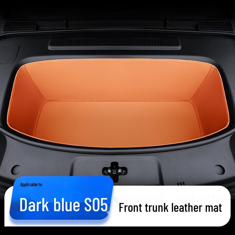 Tiefblau S05 Kofferraummatte & Aufbewahrungsbox für Auto-Innenraum-Modifikation