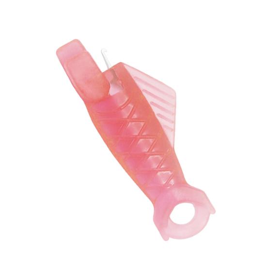 

20 Pcs Fish Mouth Needle Threader Sewing Machine Needle Threader Loop Needle Threading Tool for Hand Sewing Machine Sewing L розовый