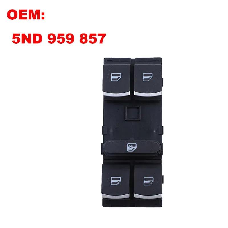 Car Electric Power Window Master Switch Control Button For VW Jetta Tiguan Golf GTI MK5 MK6 Passat B6 CC 5ND959857
