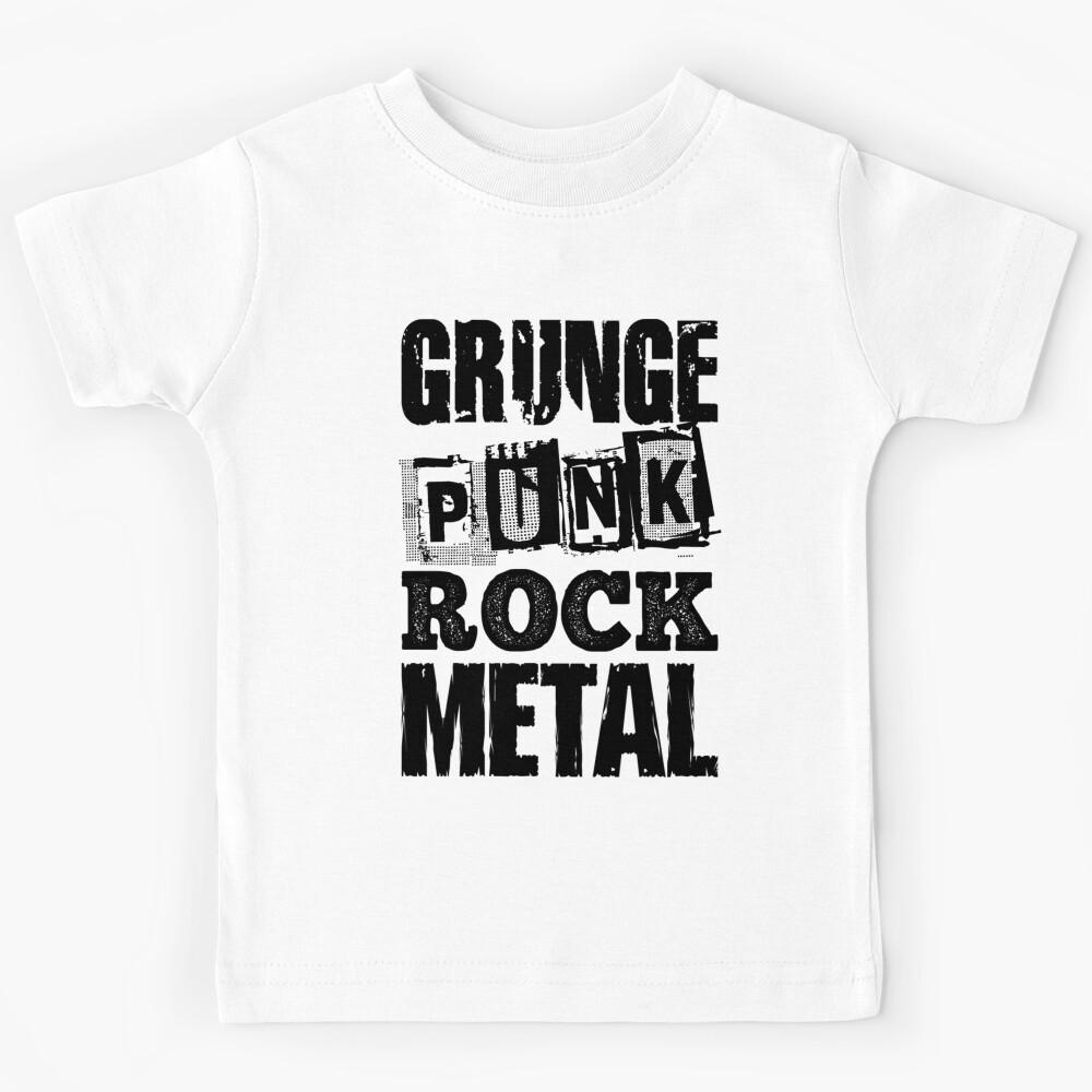GRUNGE PUNK ROCK METAL Kids T-Shirt 120