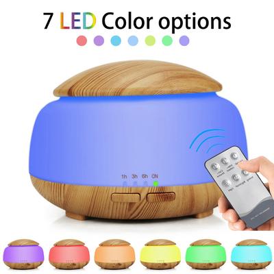 Home Room Fragrance Air Humidifier Remote Control Essential Oil Diffuser With Colorful Lamp Electric Ultrasonic Aroma Diffuser