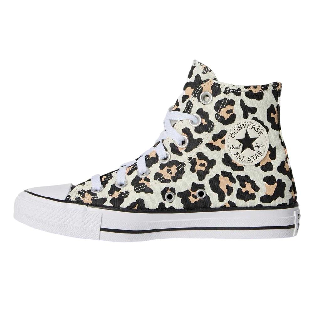 Converse Damen Chuck Taylor All Star Klassisch Leopardenmuster High-Top-Sneaker