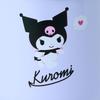 Sanrio Stainless Steel Mug with Kuromi Stainless Copper Resin Lid and Polypropylene Gasket and Silicone Rubber Can Be Used for Both Hot and Cold