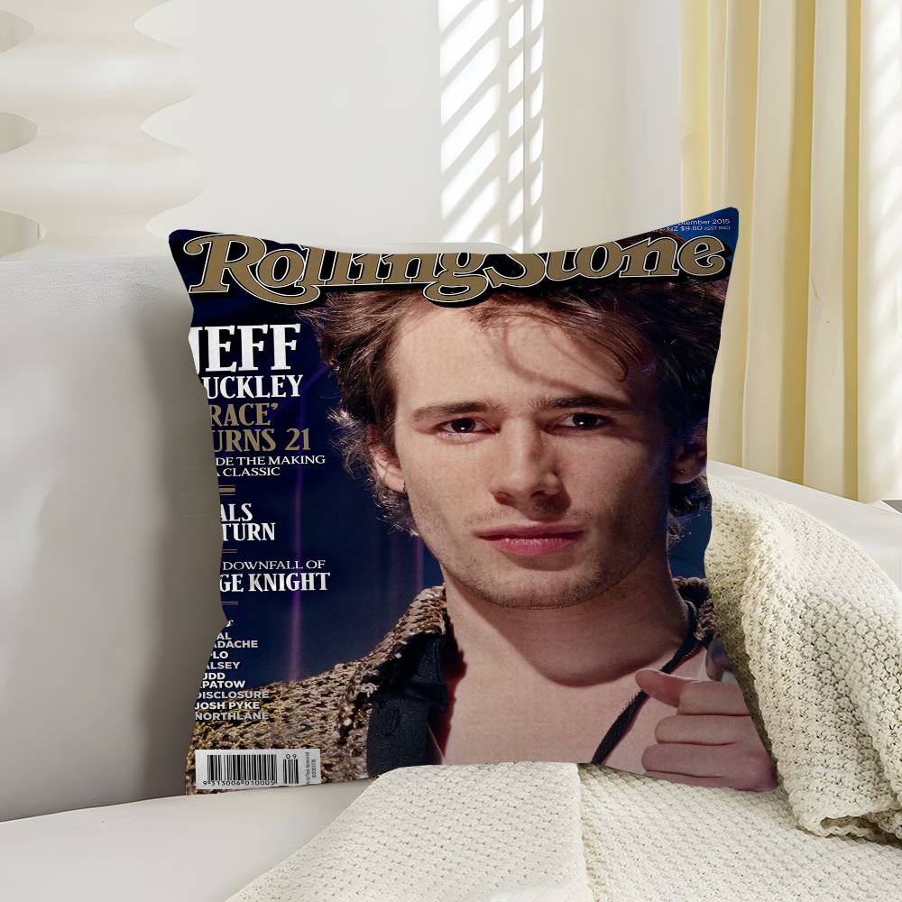 

Jeff Buckley Singer Pillowcase toon Gift Cushion Cover Bedroom Home Sofa Chair Seat Decor pillow case 12x12Inch