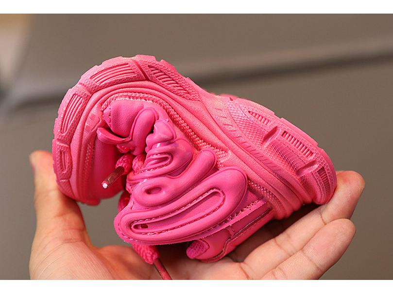Spring New Girls' Sneakers: Trendy Children's Fashionable Dad Shoes for Students